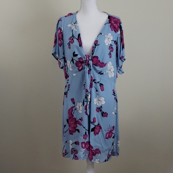 FAVLUX FLORAL WOMEN'S MIDI DRESS